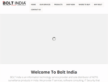 Tablet Screenshot of boltindia.com